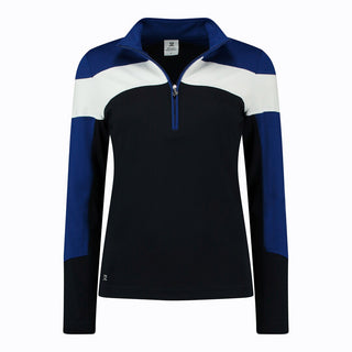 Daily Sports Calais Long Sleeve Half Neck - Spectrum Blue