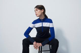 Daily Sports Calais Long Sleeve Half Neck - Spectrum Blue