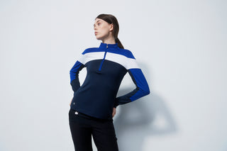 Daily Sports Calais Long Sleeve Half Neck - Spectrum Blue