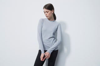 Daily Sports Asti Long Sleeve Mock Neck - Pebble