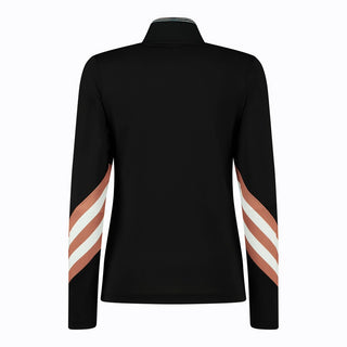 Daily Sports Bari Long Sleeve Polo Shirt - Black