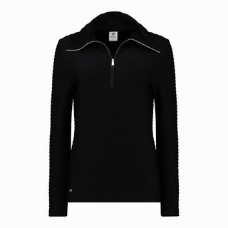 Daily Sports Florence Long Sleeve Polo Shirt - Black