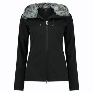 Daily Sports Livorno Padded Jacket with Fur- Black