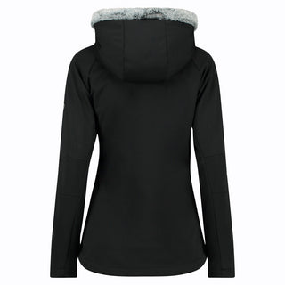 Daily Sports Livorno Padded Jacket with Fur- Black