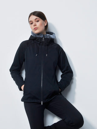 Daily Sports Livorno Padded Jacket with Fur- Black