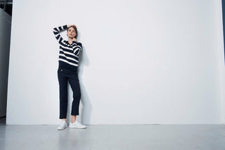 Daily Sports Ladies Ferrara Pullover Golf Jumper - Navy