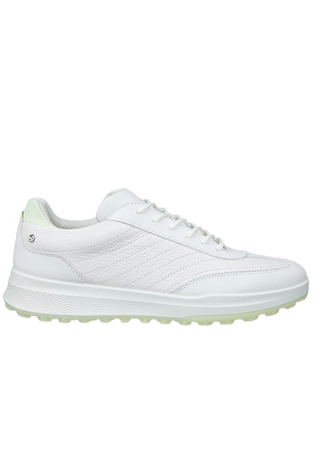 ECCO Golf Street Vibe Ladies Golf Shoes - Shadow White, White & Lime Cream