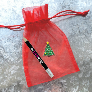 Christmas Ball Marker Set in Organza Bag - Christmas Tree