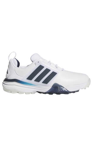 Adidas Womens Adipower 26 Waterproof Golf Shoes - White, Crystal & Navy