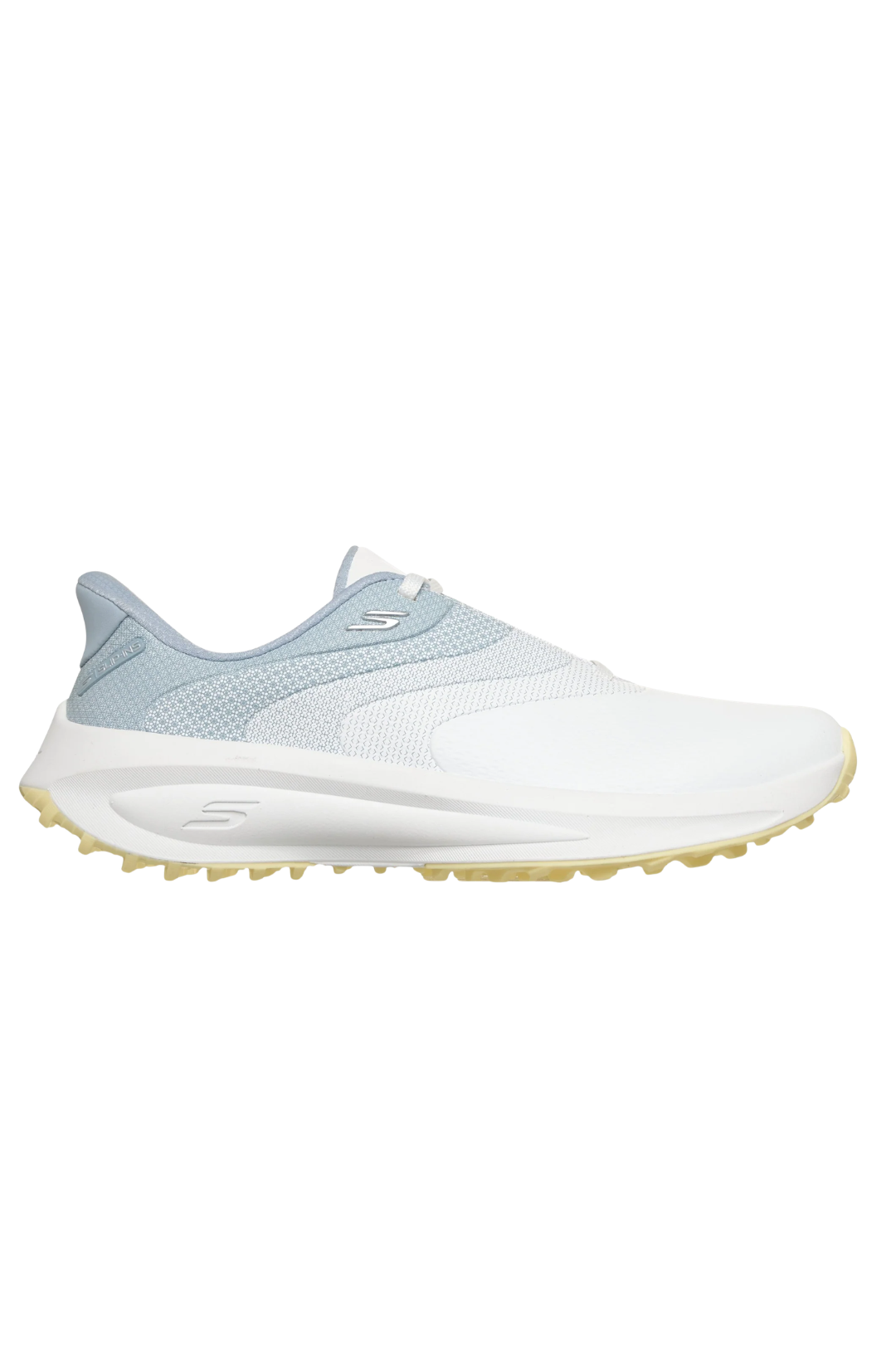 Skechers Slip-ins: Flow SI Ladies Waterproof Golf Shoes - White & Light Blue