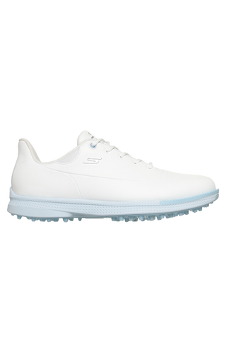 Skechers Go Golf Jasmine 2 GF Waterproof Ladies Golf Shoes - White & Pale Blue