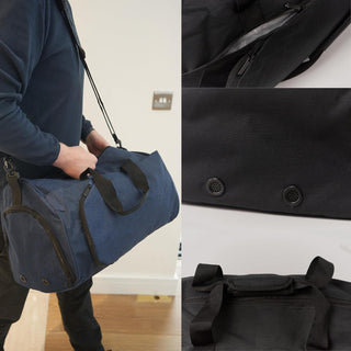 Becmoor | Versatile Duffle Bag | Gym Bag | Travel Bag | Sports Bag - Black