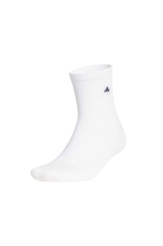 Adidas Half Crew Socks - White