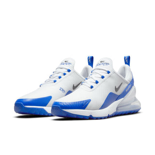 Air Max 270 G Waterproof Golf Shoes - White & Blue