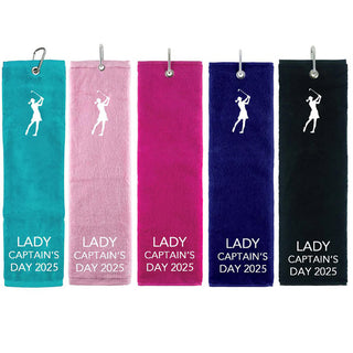 Lady Captain's Day 2025 Tri Fold Golf Towel