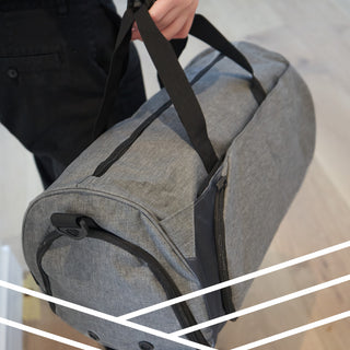 Becmoor | Versatile Duffle Bag | Gym Bag | Travel Bag | Sports Bag - Grey