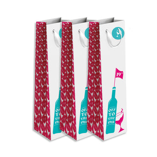 Surprizeshop - 3 Pack Wine Bag - Get Me To The 19th Hole