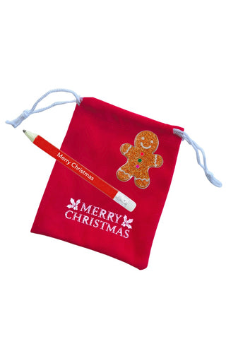 Christmas Gingerbread Man Golf Ball Marker