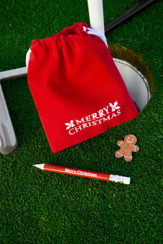 Christmas Gingerbread Man Golf Ball Marker