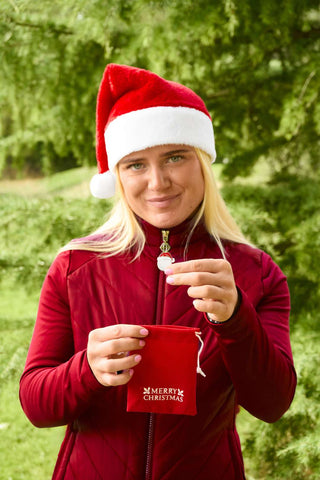 Christmas Santa Hat Golf Ball Marker Gift Set