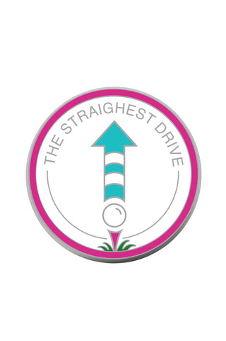 Straightest Drive Golf Ball Marker