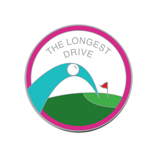 Longest Drive Golf Ball Marker