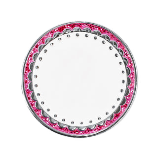 Personalised Ball Marker - Pink Glitter TEST