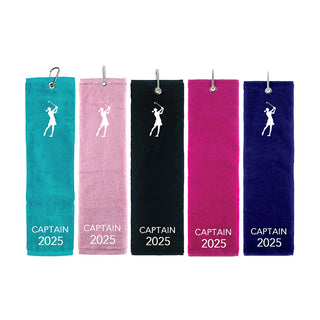 Captain 2025 Own Use Tri Fold Golf Towel