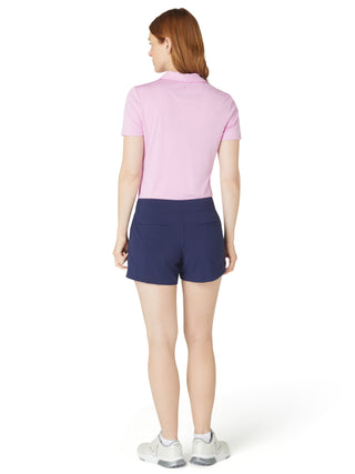 Ladies Woven 4.5" Extra Short Shorts - Peacoat