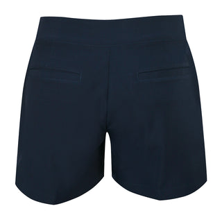Ladies Woven 4.5" Extra Short Shorts - Peacoat