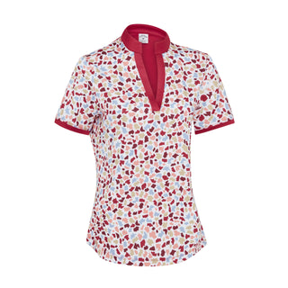Callaway Golf Chev Geo Ladies Half Sleeve Polo - Mosaic