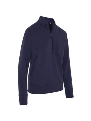 Callaway 1/2 Zip Soft Touch Ladies Golf Pullover - Peacoat