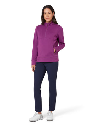 Soft Touch Ladies Golf Pullover - Gloxinia
