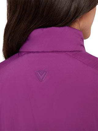 Insulated Ladies Golf Vest - Gloxinia
