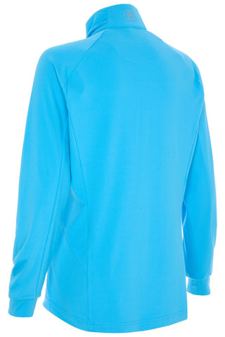 ProQuip Ladies Golf Crystal Full Zip Mid-Layer - Azure Blue