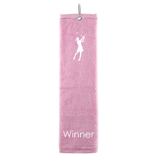 Winner Tri Fold Golf Towel Prize