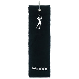 Winner Tri Fold Golf Towel Prize