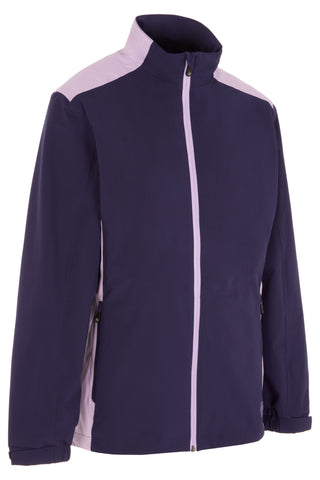 ProQuip Ladies Waterproof Jacket | Darcey Rain Jacket | Navy & Lilac