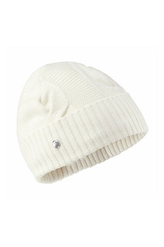 Daily Sports Ladies Addie Knitted Hat - White