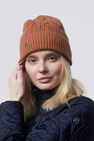 Daily Sports Ladies Olivet Knitted Hat - Cinnamon