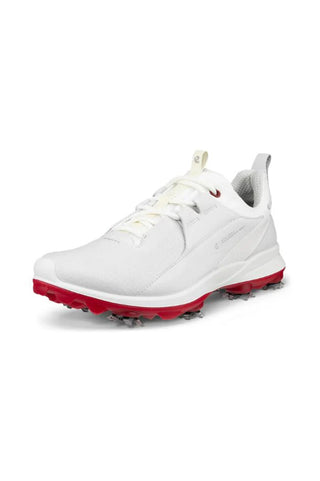 Ecco Golf Biom Tour Lace Waterproof Ladies Golf Shoes - White