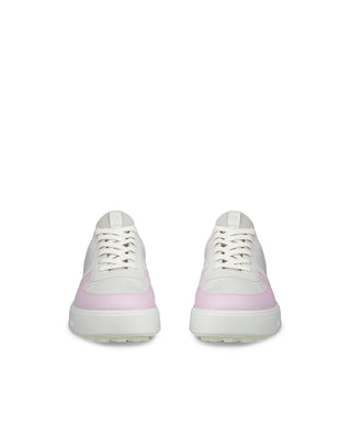 ECCO Golf Street 720 GTX Ladies Golf Shoe - White, Blush & Blossom Rose