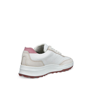 ECCO Golf Street Vibe Ladies Golf Shoes - Limestone, White & Blush