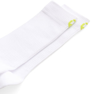 ECCO Active Everyday Mid-Cut Ladies Socks - Tea & White