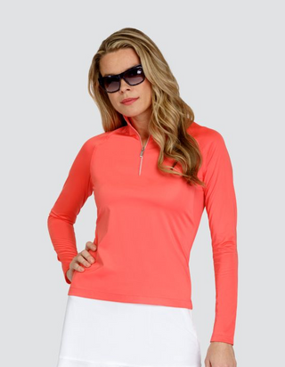 Tail Ladies Golf Isariah Long Sleeve 1/4 Zip Top - Dubarry