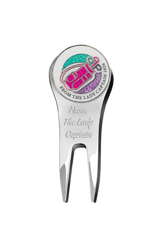 From the Lady Captain 2026 Golf Pitch Repairer & Ball Marker Gift Set - Multi Colour