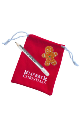 From The Lady Captain Christmas Ball Marker Gift Set - Gingerbread Man
