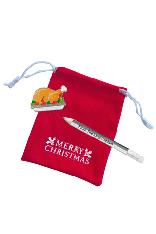 From The Lady Captain Christmas Ball Marker Gift Set - Turkey