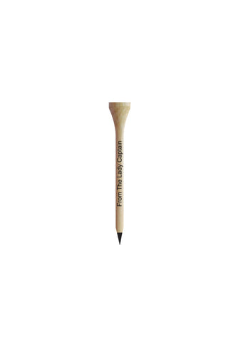 From The Lady Captain Golf Tee Pencil