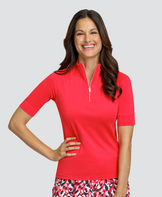 Tail Ladies Atley Short Sleeve Polo - Teaberry